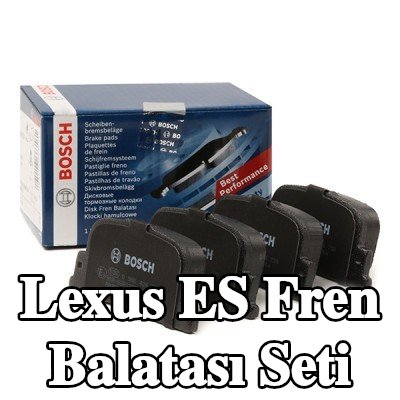 BOSCH Fren balatası seti 15, 6mm, gıcırtı önleyici plaka ile — 2000 Lexus Es