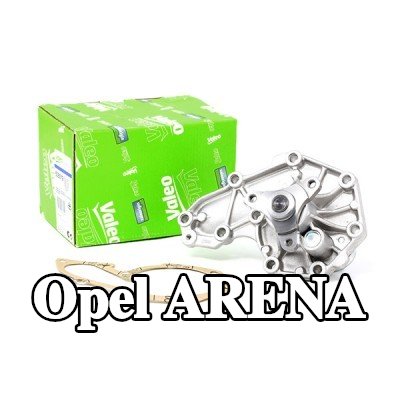 VALEO مضخة مياه بدون غطاء, مع حشيات/مانعات تسرب — Opel Arena