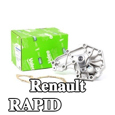 VALEO مضخة مياه بدون غطاء, مع حشيات/مانعات تسرب — Renault Rapid
