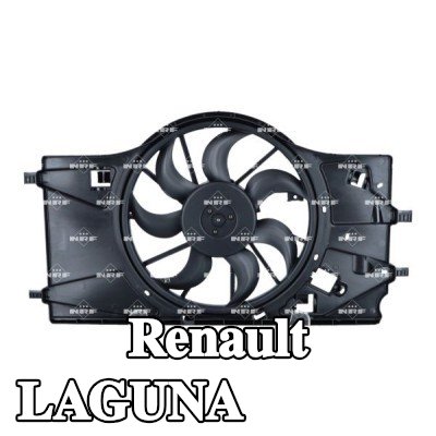 NRF مروحة, مبرد بدون غطاء مروحة المبرد — Renault Laguna