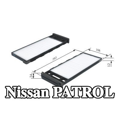 BOSCH مرشح حبوب اللقاح Particulate Filter — Nissan Patrol