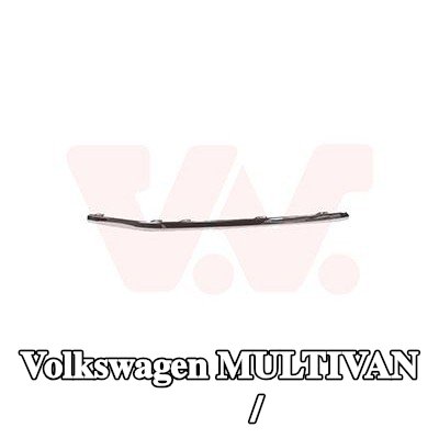 VAN WEZEL شريط تزيين / حماية, شبكة المبرد الأمامية اليسرى — Volkswagen Multivan