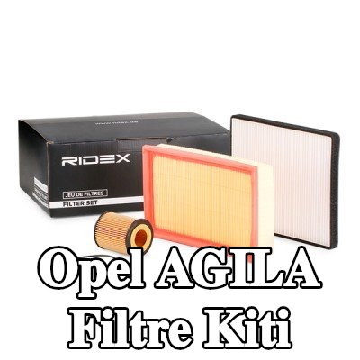 RIDEX Filtre kiti — 2002 Opel Agila