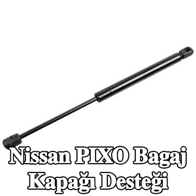 FEBI BILSTEIN Bagaj kapağı amortisörü (Her iki taraf), 377mm — Nissan Pixo