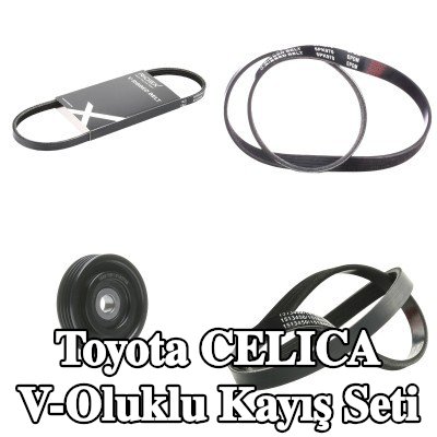 RIDEX V-Oluklu Kayış Seti — 1990 Toyota Celica