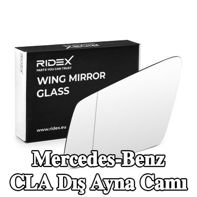 RIDEX Sol yan ayna camı — Mercedes-Benz Cla