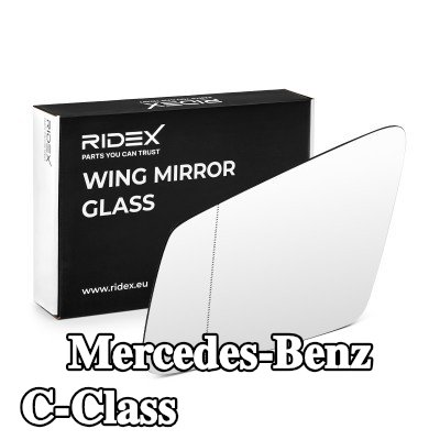 RIDEX زجاج المرآة الجانبية اليسرى — 2012 Mercedes-Benz C-Class