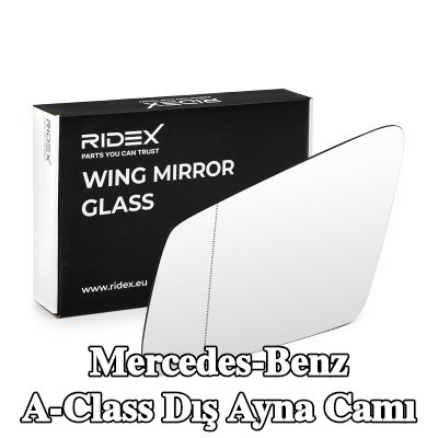 RIDEX Sol yan ayna camı — 2012 Mercedes-Benz A-Class
