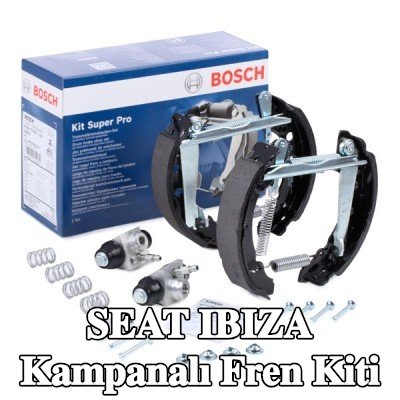 BOSCH Aksesuarları dahil tambur fren kiti, tekerlek fren silindiri ile — 2000 SEAT Ibiza