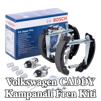 BOSCH Aksesuarları dahil tambur fren kiti, tekerlek fren silindiri ile — 1990 Volkswagen Caddy