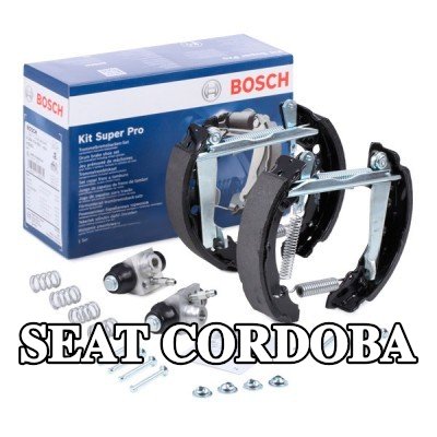 BOSCH مجموعة فرامل أسطوانية مع الملحقات, مع أسطوانة فرامل العجلة — 2002 SEAT Cordoba