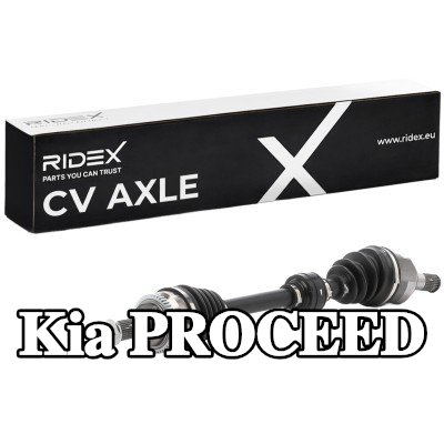 RIDEX عمود الدفع المحور الأمامي الأيسر, 677mm — 2016 Kia Proceed