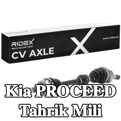 RIDEX Tahrik mili Ön Aks Sol, 677mm — 2016 Kia Proceed