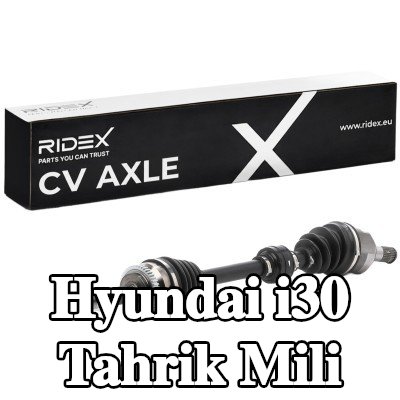 RIDEX Tahrik mili Ön Aks Sol, 677mm — Hyundai i30
