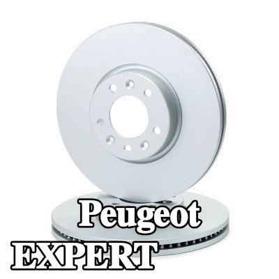 BOSCH القطر الخارجي لقرص المكابح: 304mm, مُهوى, مطلي — Peugeot Expert