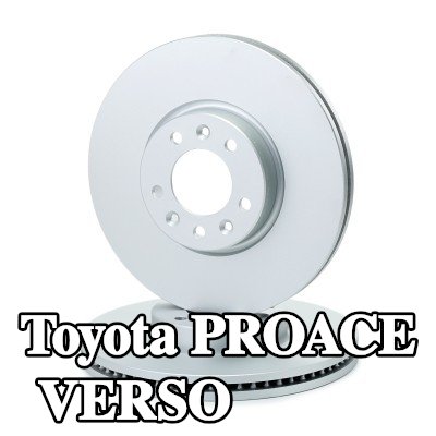 BOSCH القطر الخارجي لقرص المكابح: 304mm, مُهوى, مطلي — 2016 Toyota Proace Verso