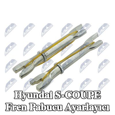 NTY Fren pabucu ayarlayıcı Arka Aks Sol, Arka Aks Sağ — Hyundai S-coupe