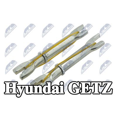NTY معدل حذاء الفرامل - المحور الخلفي الأيسر, المحور الخلفي الأيمن — Hyundai Getz