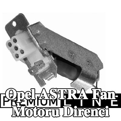 MAHLE Fan motoru direnci — 2000 Opel Astra