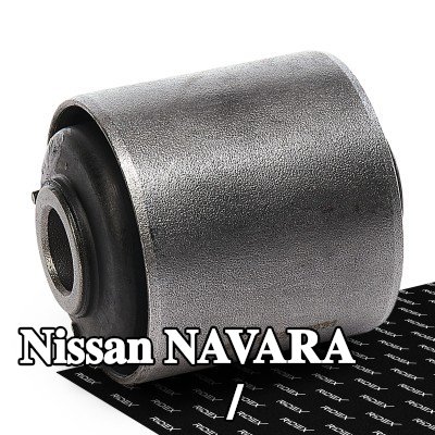 RIDEX جلبة الذراع الخلفي / ذراع التعليق الأمامي, الخلفي, المحور الخلفي, خارجي — 1990 Nissan Navara