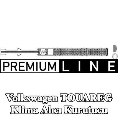 MAHLE Klima alıcı kurutucu — Volkswagen Touareg