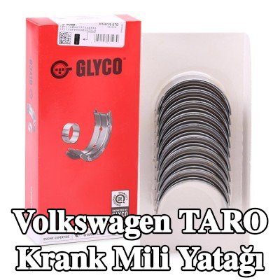 GLYCO Çelik tabanlı alüminyum alaşımlı krank mili yatağı — Volkswagen Taro