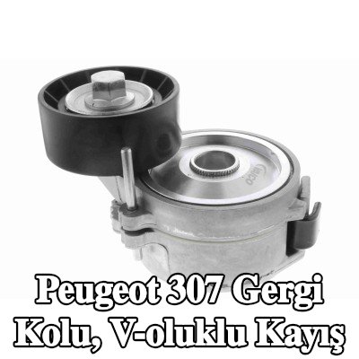 VAICO Gergi kolu, V-kayışı Orijinal VAICO Kalitesi — Peugeot 307