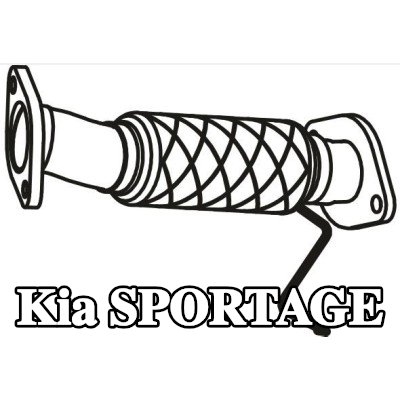 VEGAZ أنبوب العادم — Kia Sportage