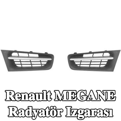 VAN WEZEL Radyatör ızgarası, sol, Sağ, krom — 2002 Renault Megane