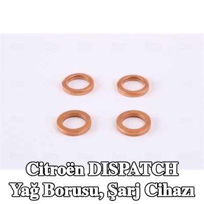 NISSENS Yağ Borusu, şarj cihazı — 2017 Citroën Dispatch
