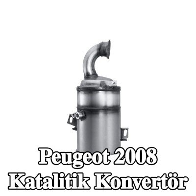 HELLA Montaj parçaları ile katalitik konvertör — Peugeot 2008