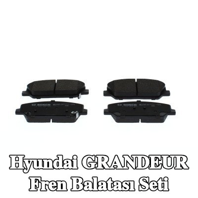 BOSCH Fren balatası seti 17, 8mm — 2012 Hyundai Grandeur