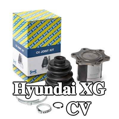 SNR طقم مفصل CV المحور الأمامي الأيسر, المحور الأمامي الأيمن, جانب العجلة — Hyundai Xg