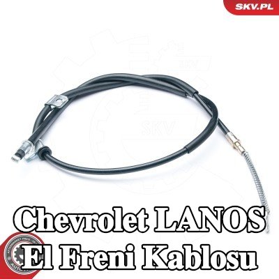 ESEN SKV El freni kablosu Sağ Arka, 1585 / 1350mm — Chevrolet Lanos