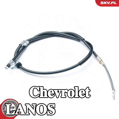 ESEN SKV كابل فرامل اليد الخلفي الأيمن, 1585 / 1350mm — Chevrolet Lanos
