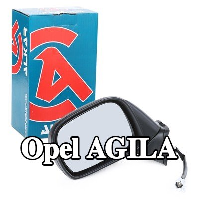 BLIC مرآة جانبية يسرى, كهربائي — 2002 Opel Agila