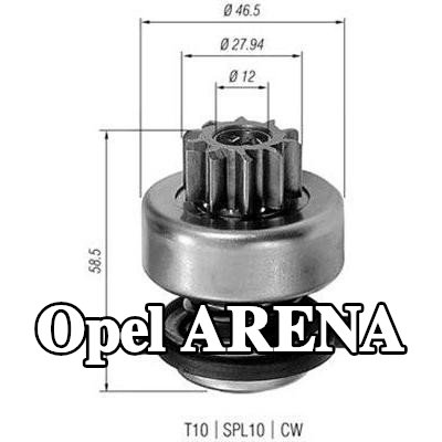 MAGNETI MARELLI الترس الصغير، المُشغّل — Opel Arena