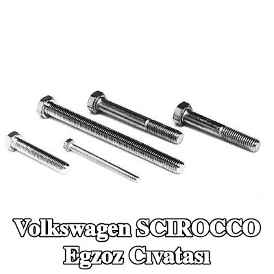 VEGAZ Egzoz cıvatası — 1990 Volkswagen Scirocco