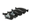 BOSCH Fren balatası seti 17, 05mm, gıcırtı önleyici plaka ile, piston klipsli — 2012 Honda Civic (2)