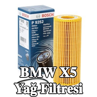 BOSCH Conta/sızdırmazlık elemanlı yağ filtresi — 2012 BMW X5