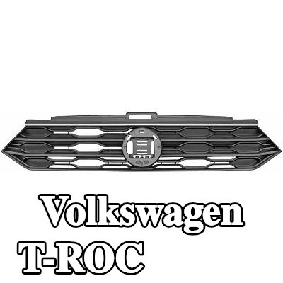 DIEDERICHS شبكة المبرد بالكروم/الأسود — Volkswagen T-roc