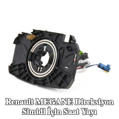 NTY Hava yastıklı direksiyon simidi için saat yayı — 2005 Renault Megane