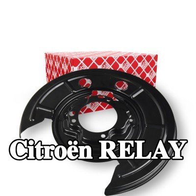 FEBI BILSTEIN لوحة دعم قرص الفرامل للمحور الخلفي الأيمن — Citroën Relay