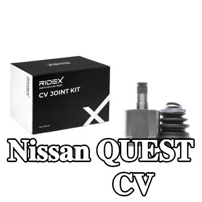 RIDEX طقم مفصل CV المحور الأمامي الأيسر, على جانب ناقل الحركة — Nissan Quest