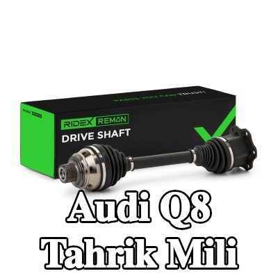 RIDEX REMAN Tahrik mili Ön aks her iki taraf, 504mm — Audi Q8