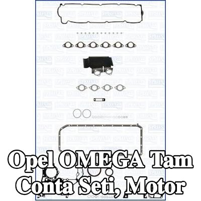 AJUSA Tam Conta Seti, valf gövdesi contalı motor, silindir kafası contası olmadan — 1995 Opel Omega
