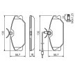BOSCH Fren balatası seti 18, 2mm, gıcırtı önleyici plaka ile, cıvata/vida ile, aksesuarlarla — Renault Sport Spider (9)