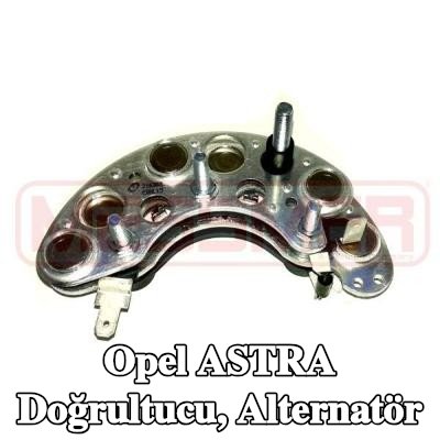 ERA Doğrultucu, alternatör — 1992 Opel Astra