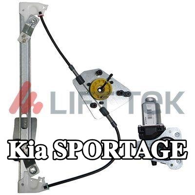 LIFT-TEK منظم نافذة خلفي أيسر, كهربائي, مع محرك كهربائي — 2012 Kia Sportage