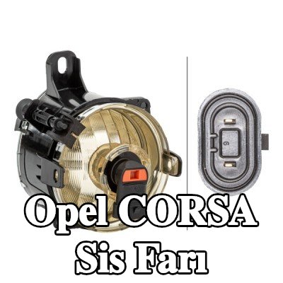 HELLA Sol Sis Farı, H10, ampul ile — 2016 Opel Corsa